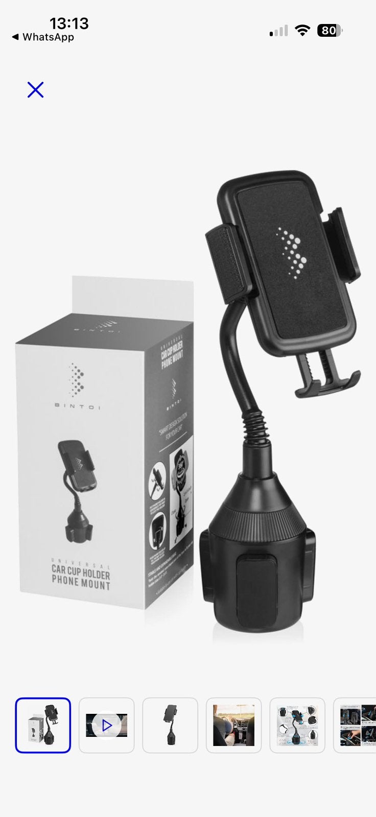 Support gsm, Télécoms, Enlèvement ou Envoi, Neuf, Voiture
