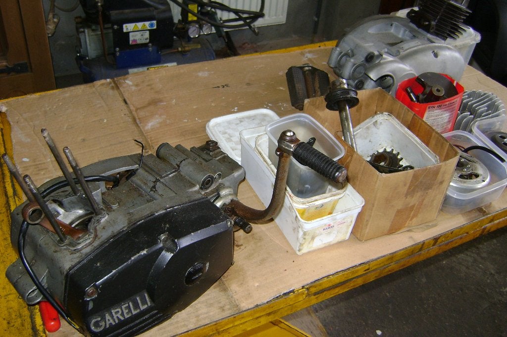 TWEE GARELLI MOTORS 50 CC, Fietsen en Brommers, Ophalen, Gebruikt, Overige merken