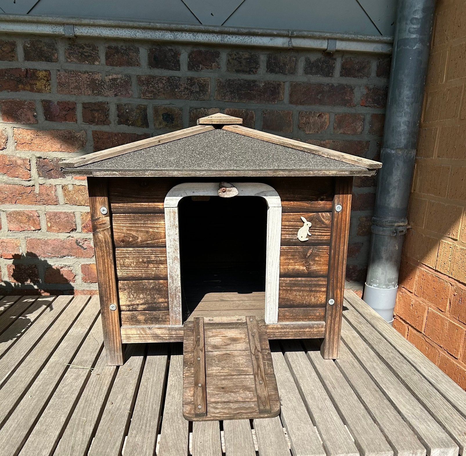 Abri pour petit animal (chat, lapin, petit chien, …), Enlèvement, Utilisé, Moins de 75 cm