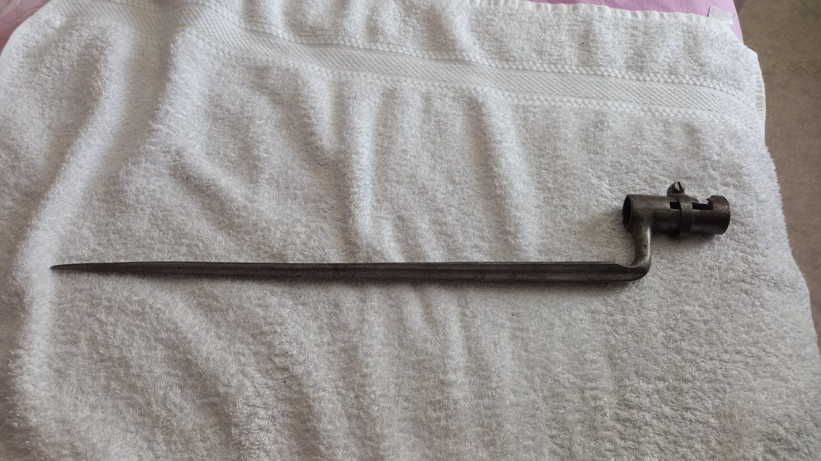 Baïonnette à douille 1853, Collections, Enlèvement