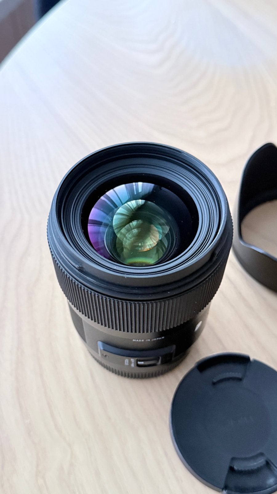 Sigma Lens 35mm 1:1.4 Canon Mount, Ophalen, Sigma, 35 mm, Handmatige focus