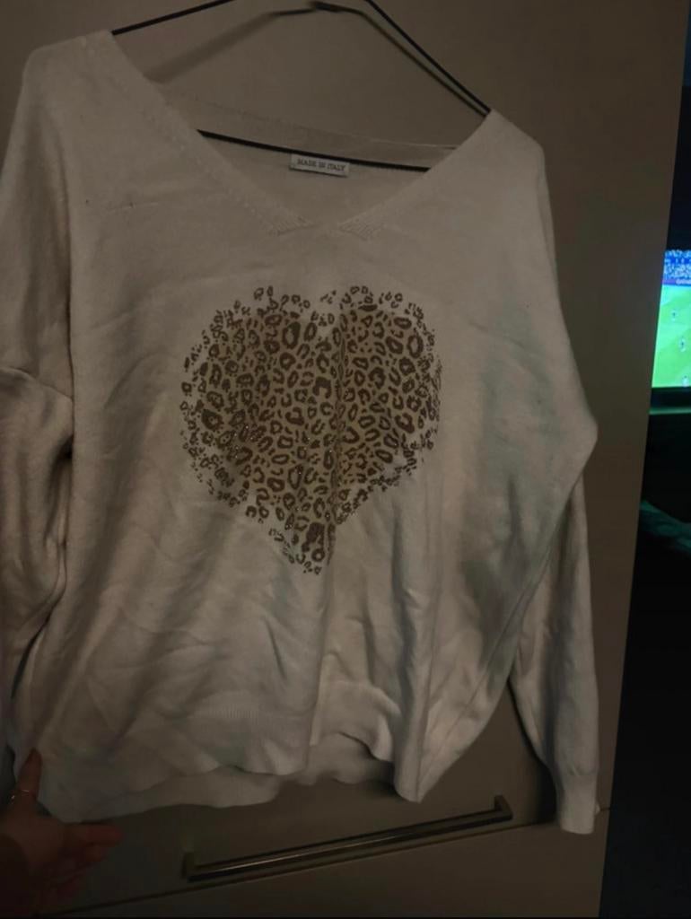 Trui, Enlèvement, Comme neuf, Taille 38/40 (M), Beige