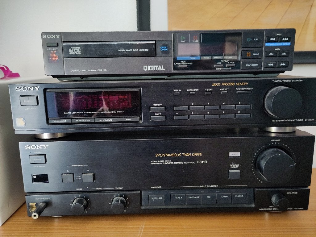 chaine stéréo, TV, Hi-fi & Vidéo, Enlèvement, Utilisé, Lecteur CD, Sony