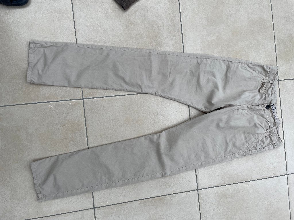 Beige broek CKS 16 JAAR, Enlèvement, Pantalon