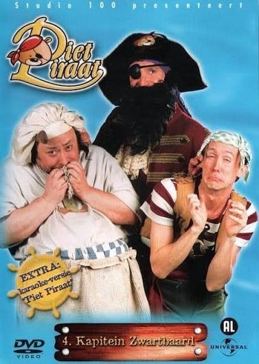 piet piraat kapitein zwartbaard, Ophalen of Verzenden, Gebruikt