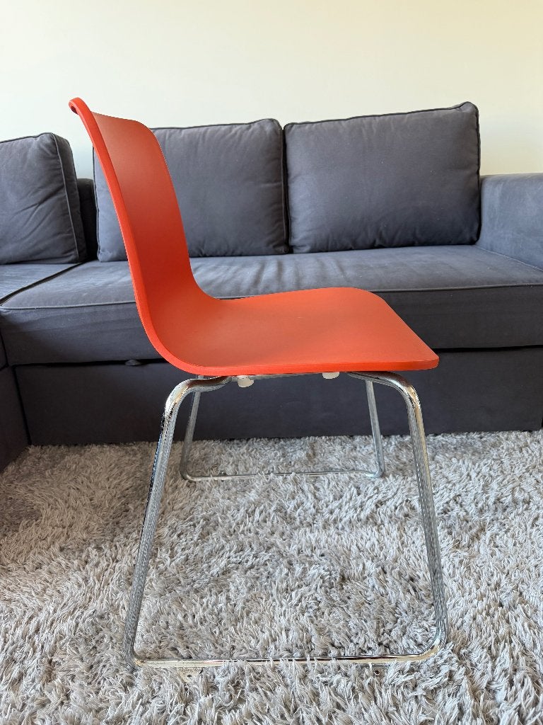 Vitra Hal Tube stoel (2 stuks), Huis en Inrichting, Ophalen, Kunststof, Twee, Overige kleuren