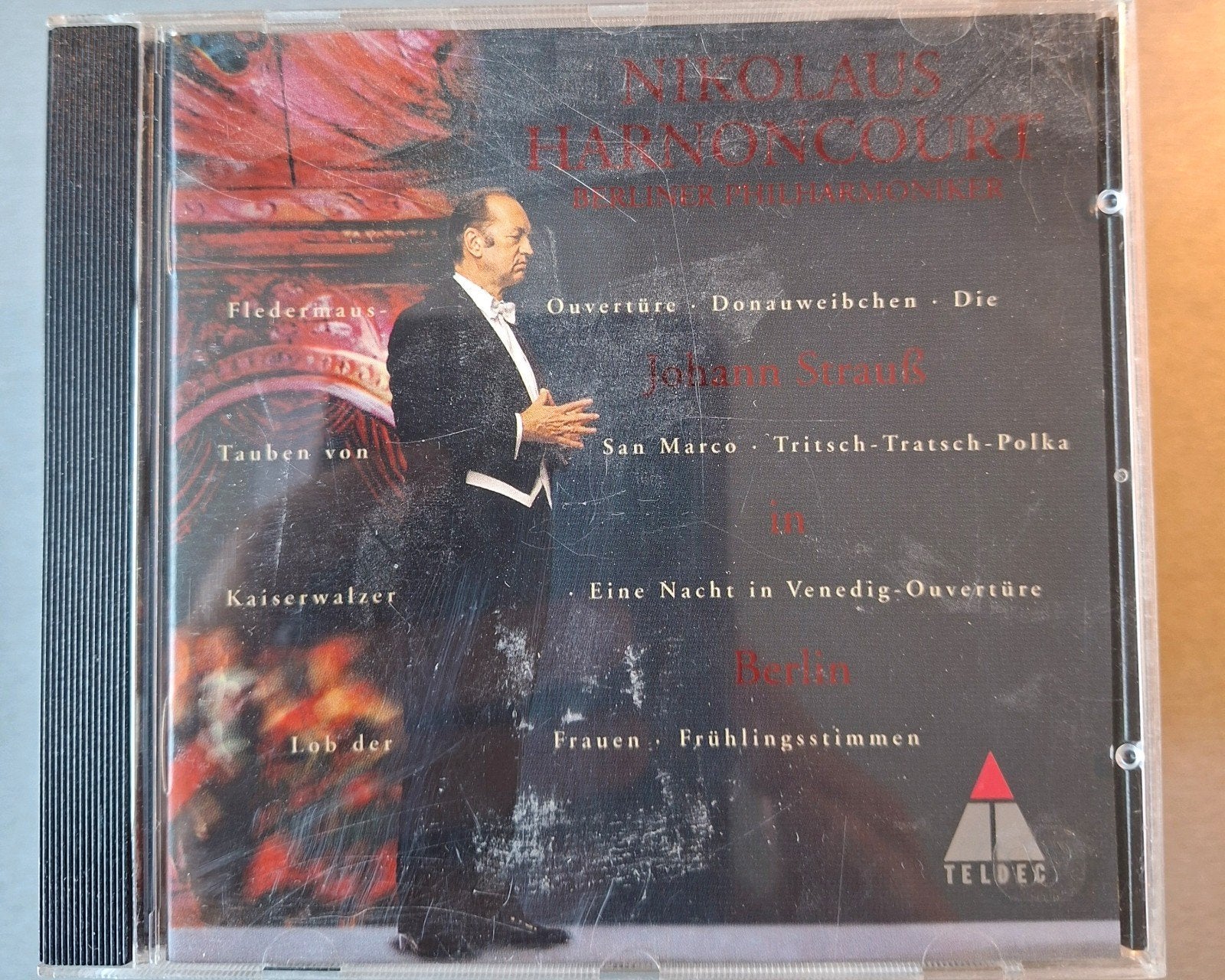 Cd. Johnan Strauss in Berlin (Teldec, Harnoncourt)., Ophalen of Verzenden