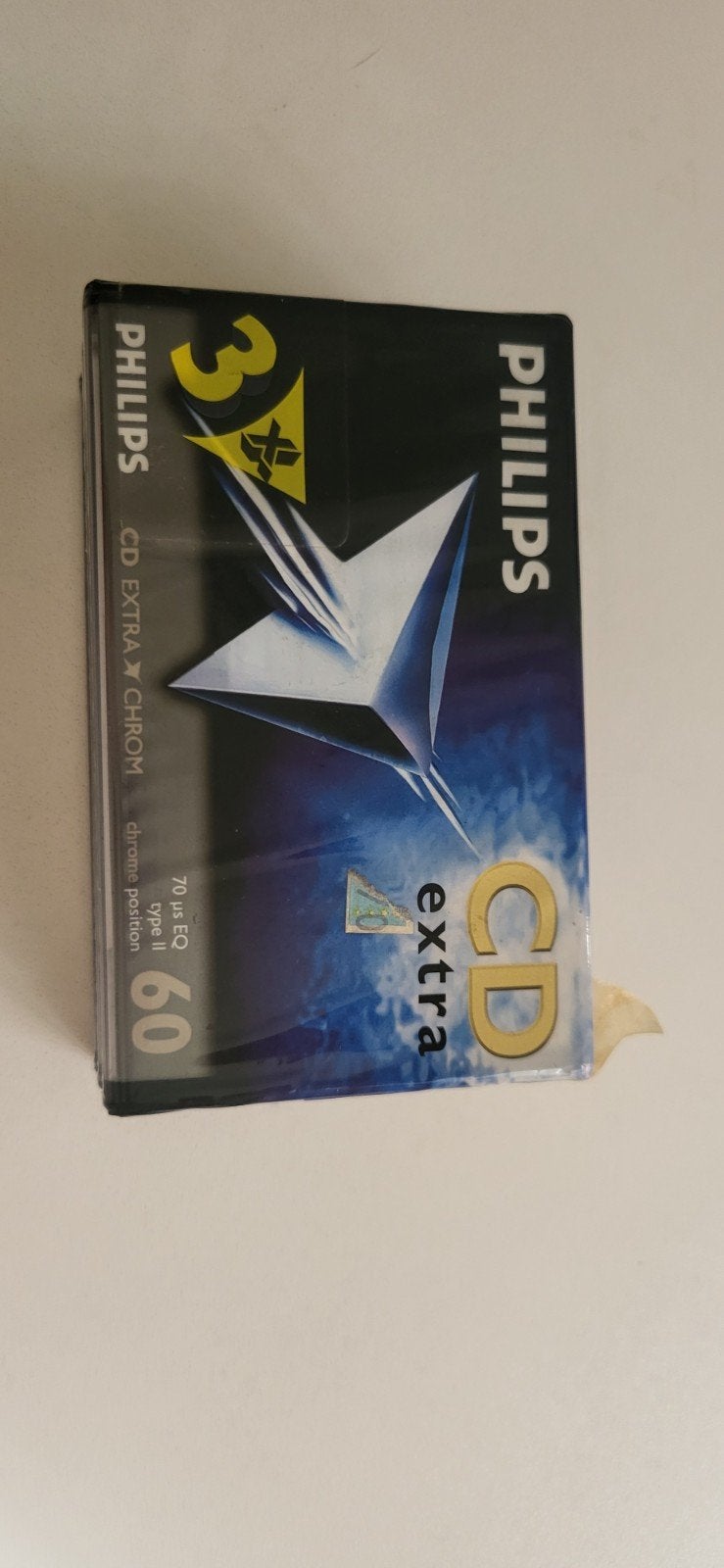 3 ongeopende cassettes, Philips, retro, Enlèvement