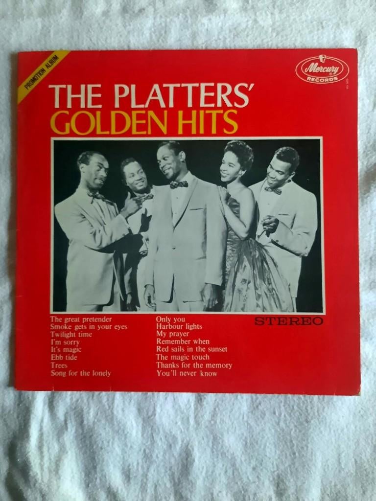 The Platters' Golden Hits, Inclusief binnenhoes, Ophalen, Gebruikt, 12 inch
