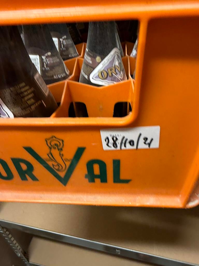Orval eind 2021, Ophalen