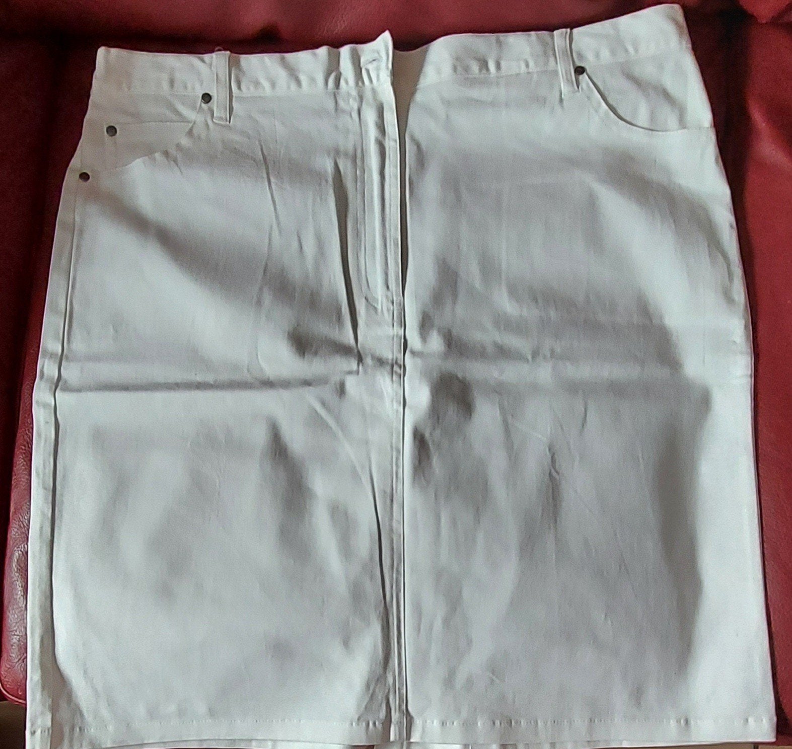 jupe blanche 46 48, Kleding | Dames, Rokken, Ophalen of Verzenden