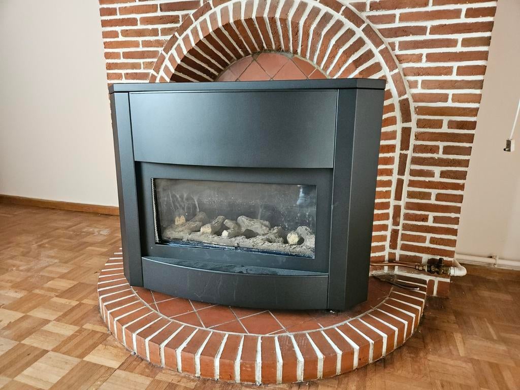 Gaskachel, Ophalen