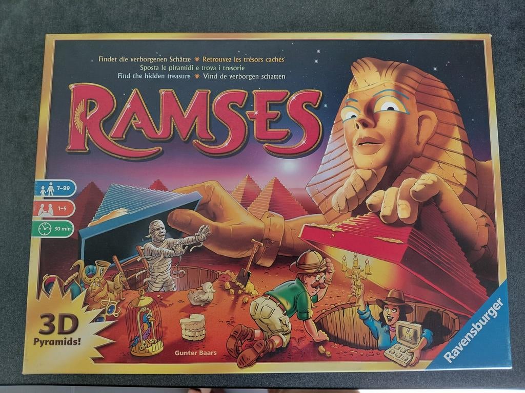 Spel Ramses, Hobby en Vrije tijd, Ophalen