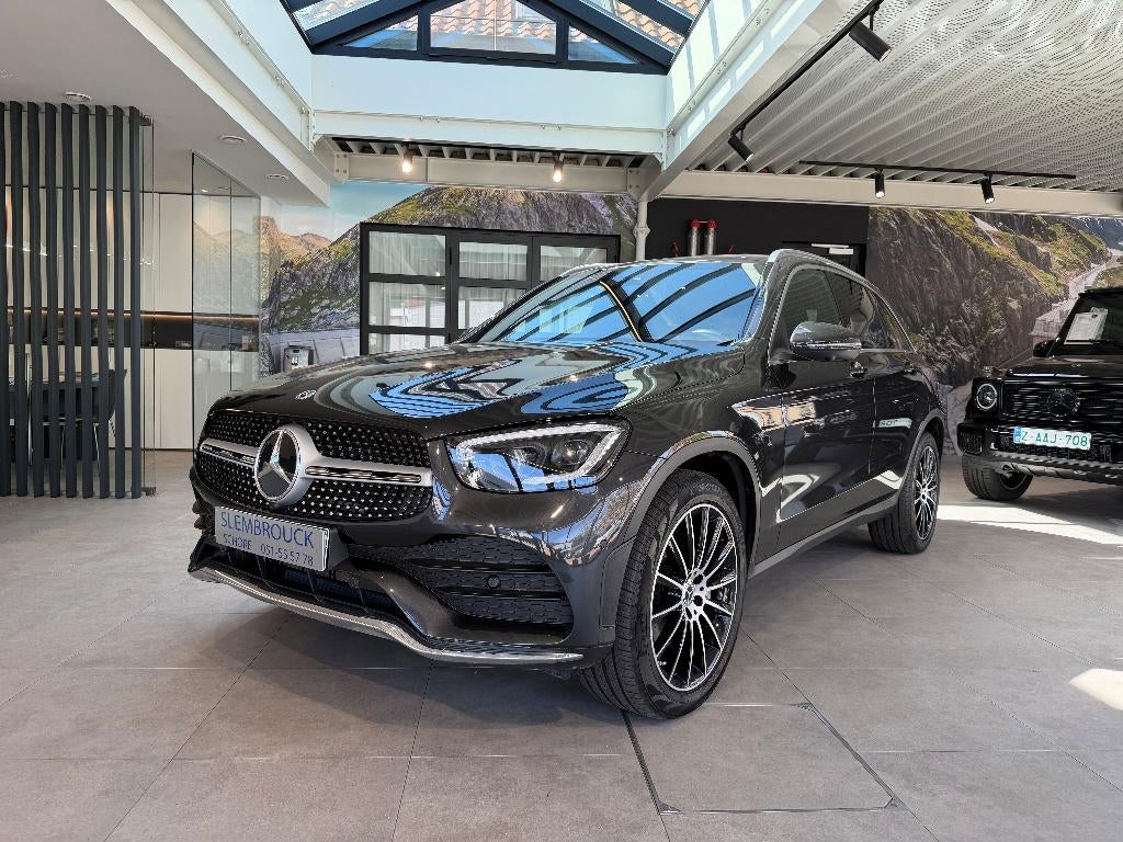 Mercedes GLC 200 amg -360 camera -dodehoek -cruisecontrol, Auto's, Automaat, 145 kW, 4 cilinders, Leder