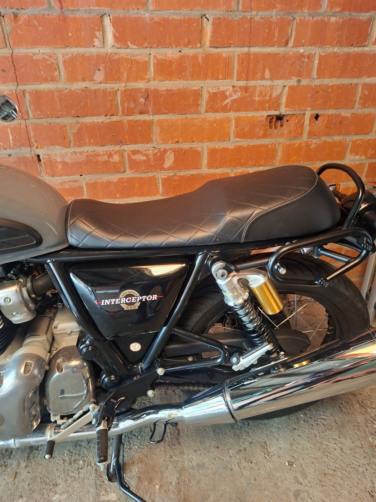 Zadel royal enfield interceptor, Ophalen of Verzenden