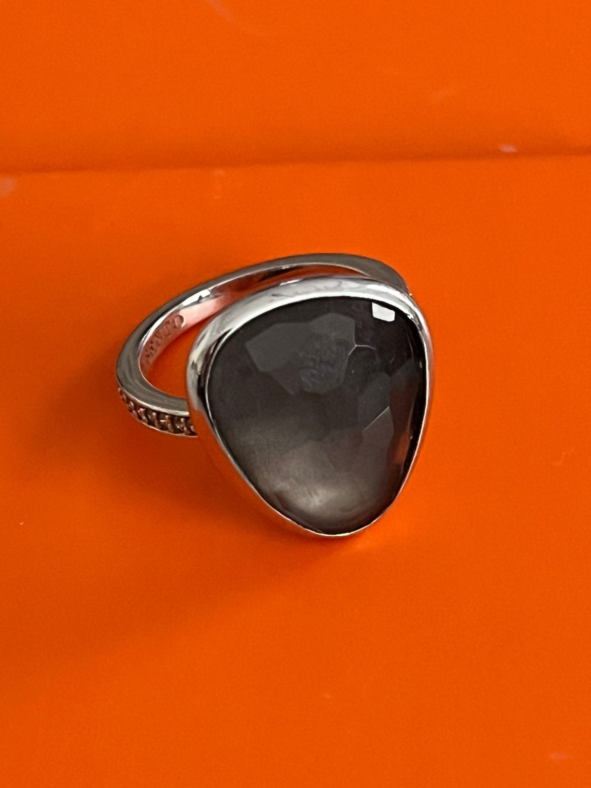 Ti sento zilveren ring 925, Ophalen of Verzenden, Zo goed als nieuw