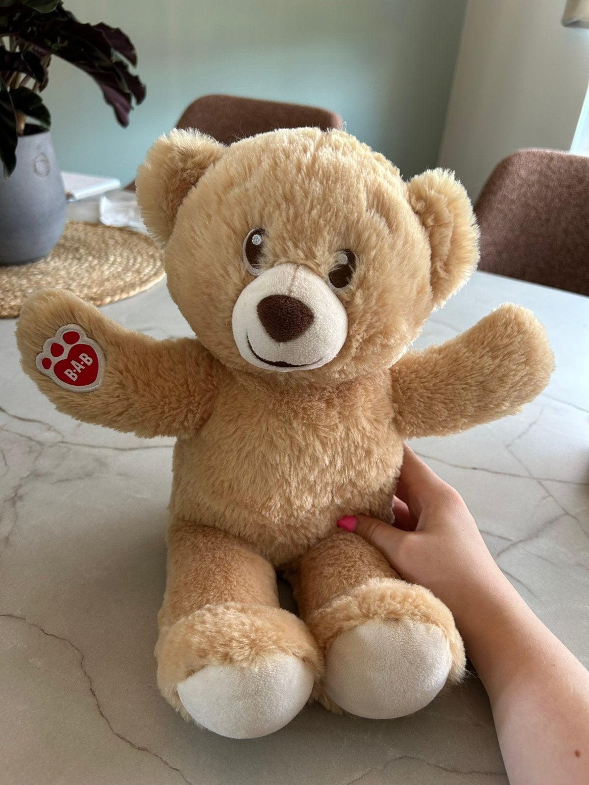 Build a Bear knuffel met accessoires, Kinderen en Baby's, Overige karakters, Beer, Ophalen of Verzenden, Middelgroot (20 tot 80 cm)