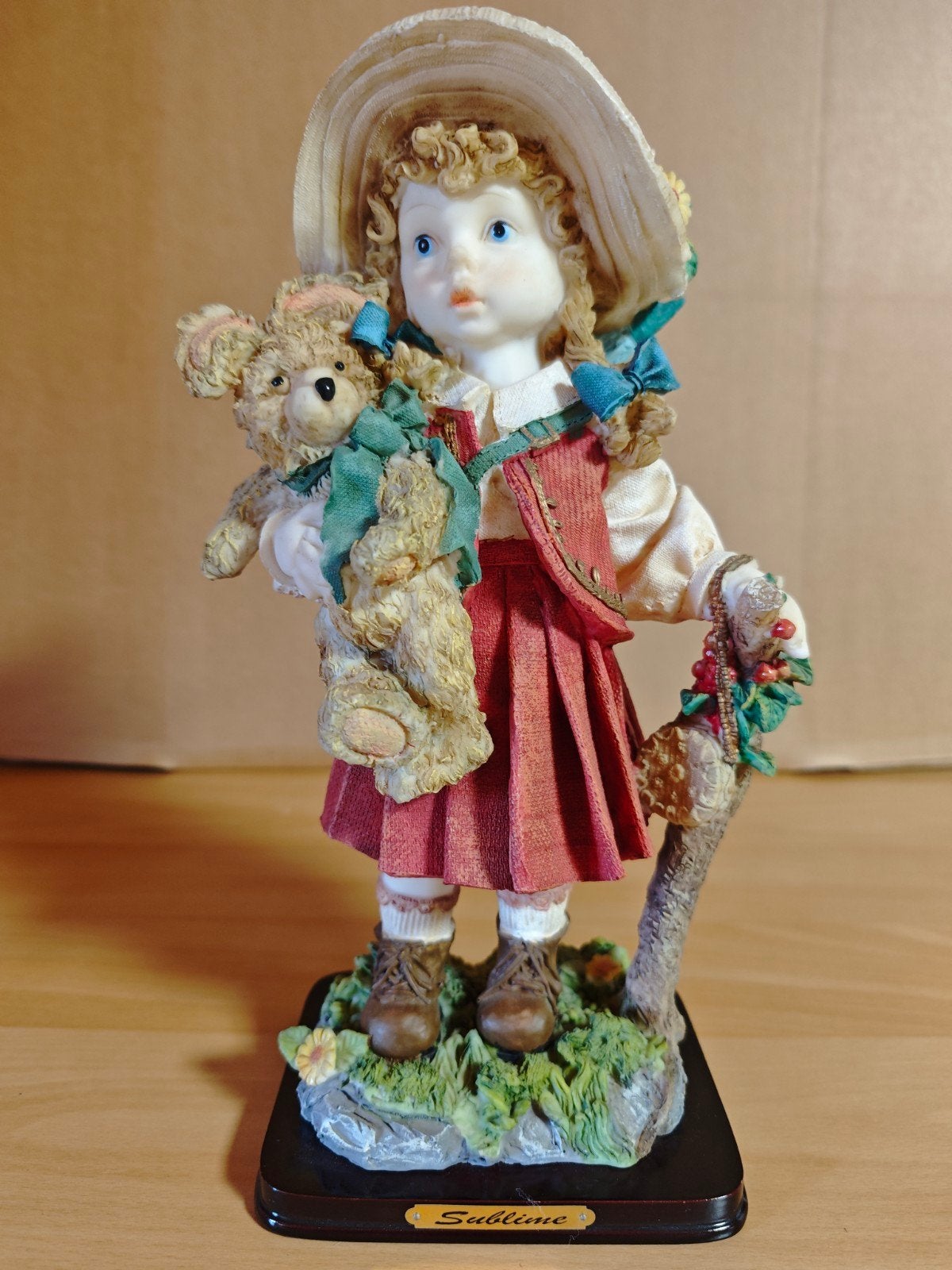 Beeld 30cm., Huis en Inrichting, Ophalen, Meerkleurig, Composieten, Landelijk