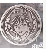 Pins métallisé collector Laura ( Kaori de city hunter), Enlèvement, Neuf
