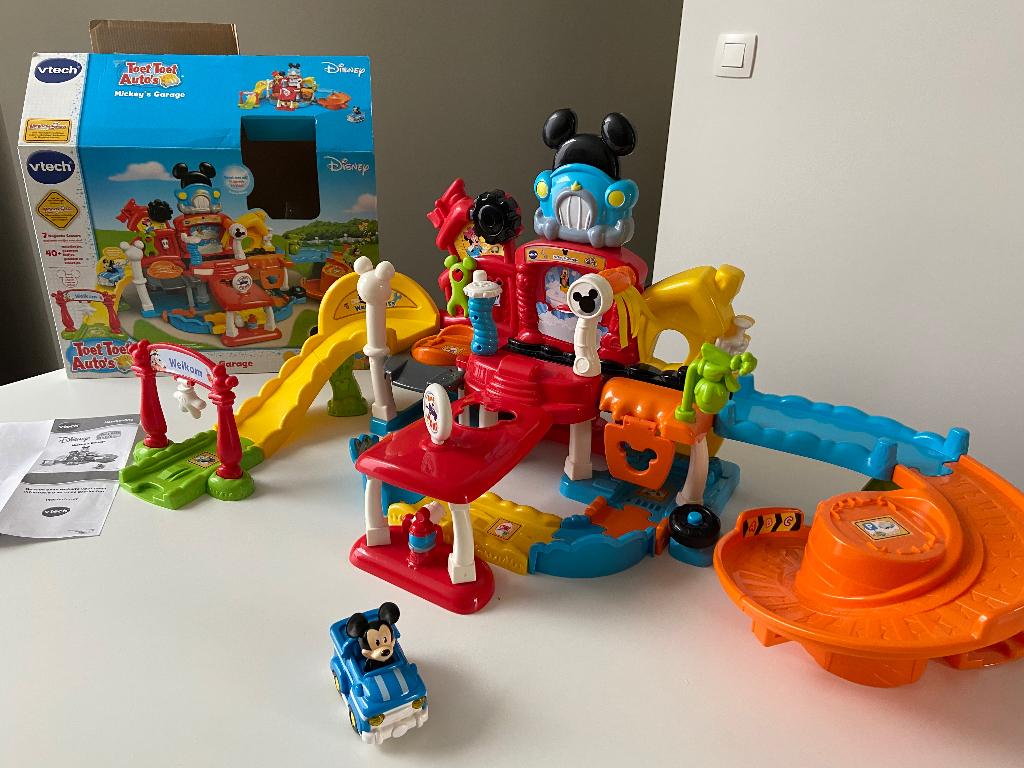 Mickey’s garage VTech, Ophalen