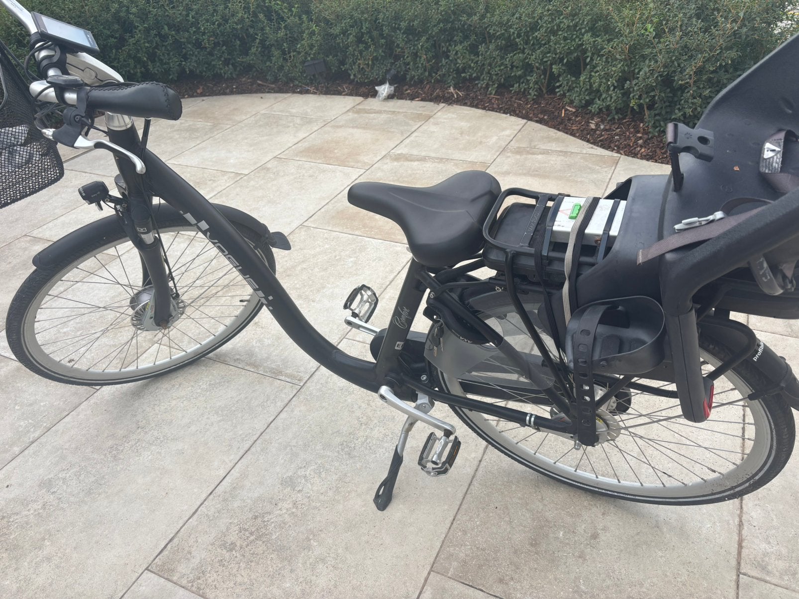 Elektrische fiets Vogue, Enlèvement