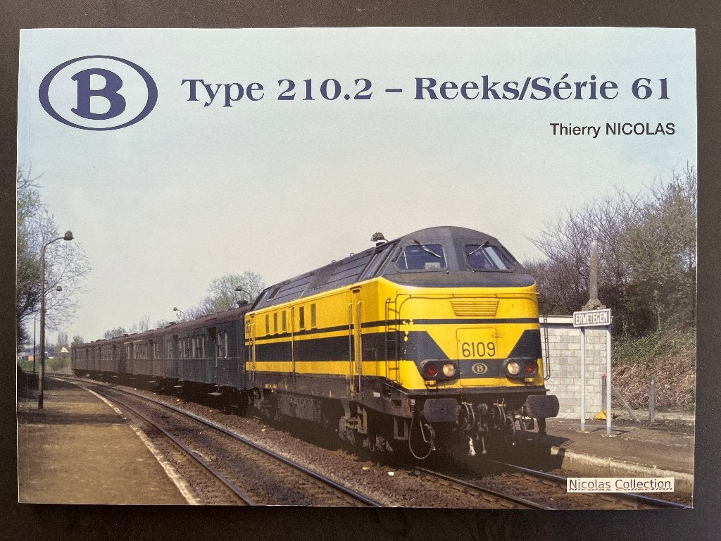 NMBS SNCB Type 210.2 – Reeks/Série 61, Enlèvement ou Envoi, Neuf, Nicolas Collection, Train