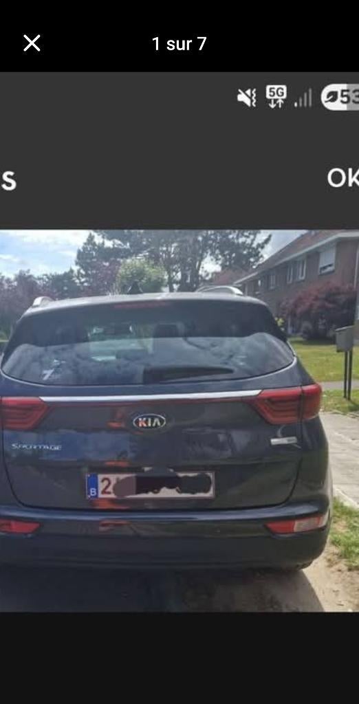 Kia sportage, Auto's, USB, Zwart, Particulier, 17 cc