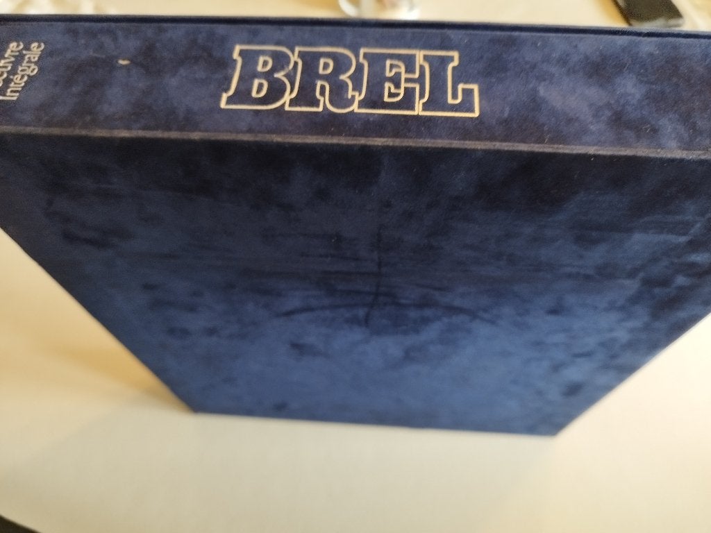 BREL, oeuvre intégrale ., Coffret, Enlèvement, Comme neuf, Coffret
