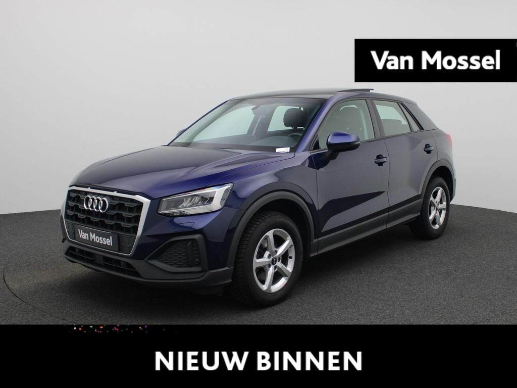 Audi Q2 1.5 35 TFSI 110kW Attraction, Auto's, Voorwielaandrijving, Stof, Gebruikt, Blauw