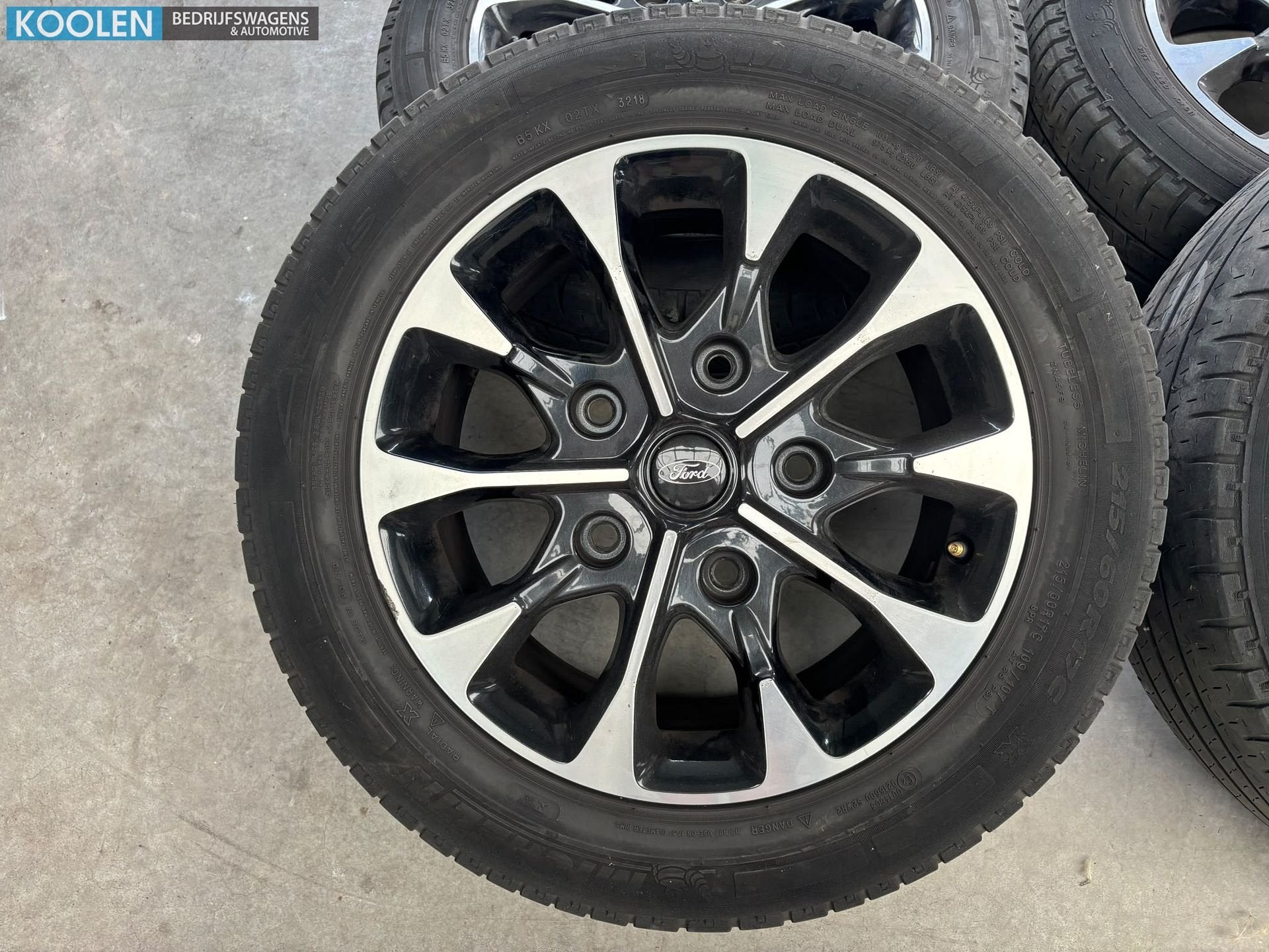 Band-velg Combinatie Ford Transit Custom 17 Inch, Pneus et Jantes, -, Véhicule de tourisme, -
