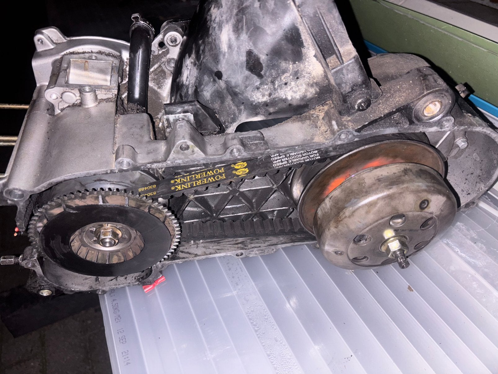 Piaggio zip 2t blok, Ophalen