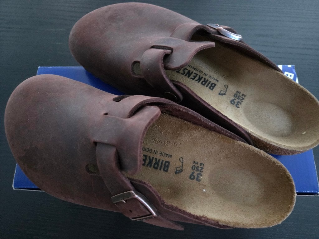 Birkenstock bruin.maat 39, Kleding | Dames, Schoenen, Ophalen, Bruin, Overige typen, Nieuw