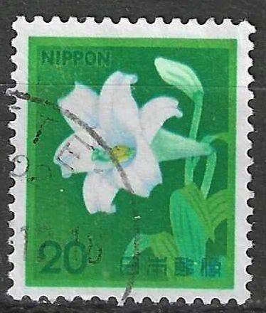 Japon 1982 - Yvert 1430 - Lisbloem - 20 g. (ST), Envoi, Affranchi