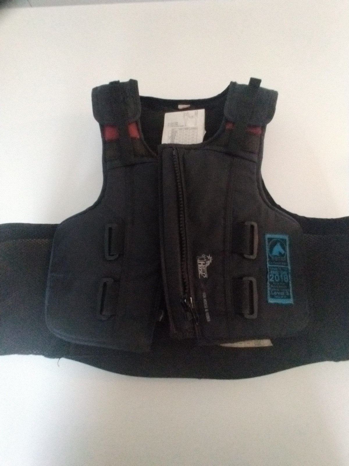 Paardrijden: Harry's Horse Bodyprotector SlimFit junior, Enlèvement, Utilisé
