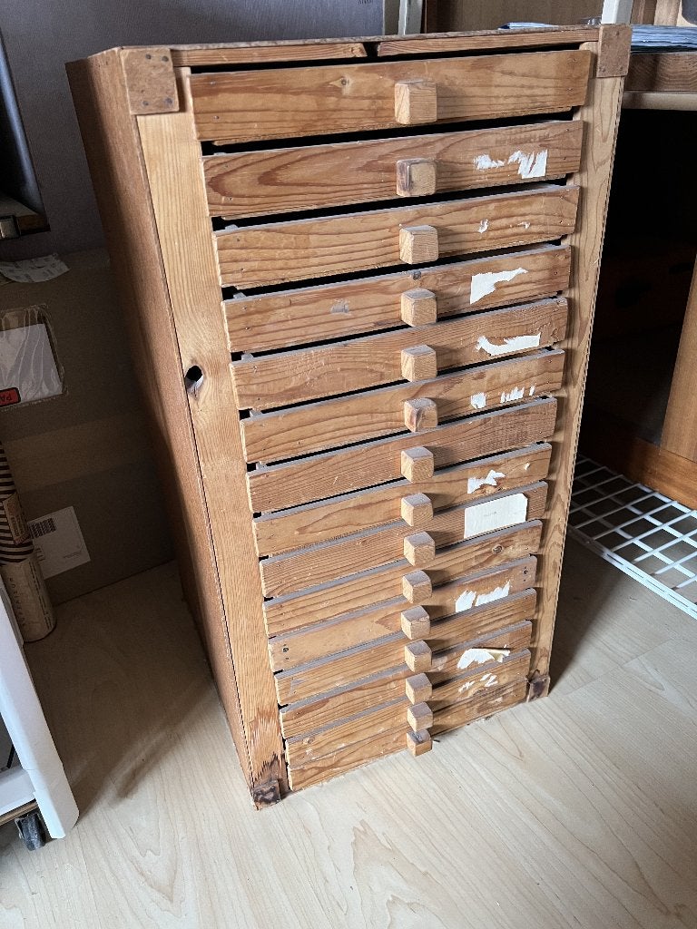 Ladenkastje met 15 lage laden, Ophalen, Gebruikt