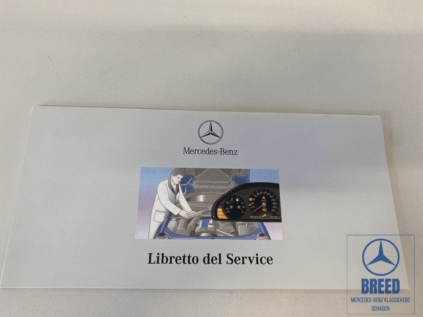 NOS onderhoudsboekje Mercedes-Benz R129 R170 W202 C208 W210, Enlèvement ou Envoi