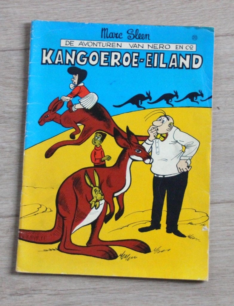 strip Nero Marc Sleen Kangoeroe-eiland - oude editie, Boeken, Verzenden, Gelezen, Marc Sleen