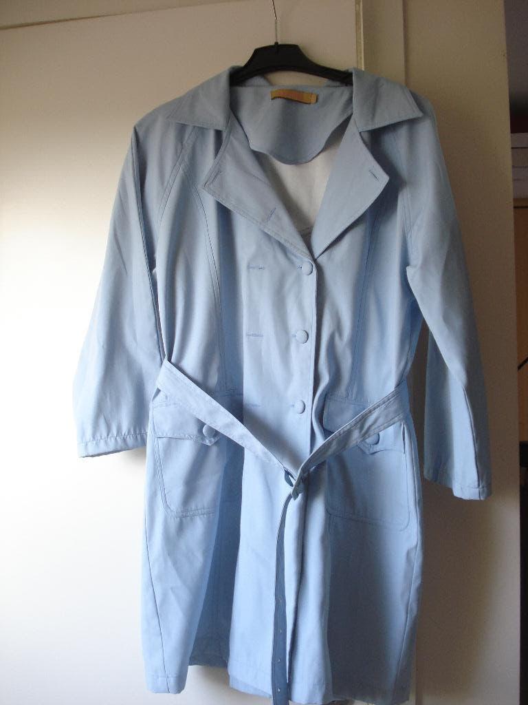Kyara Long blauwe zomerjas, dames. mt L, Ophalen of Verzenden, Gedragen, Maat 42/44 (L), Blauw