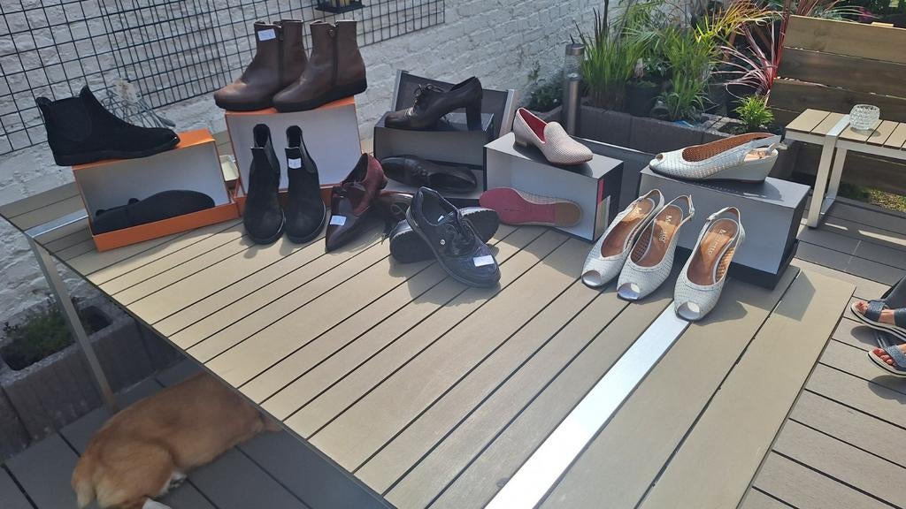 Lot schoenen, 9 paar nieuw, Ophalen