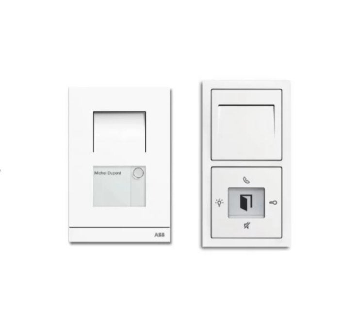 ABB BUSCH JAEGER AUDIO INTERCOM SET 83003/1 WIT WC, Telecommunicatie