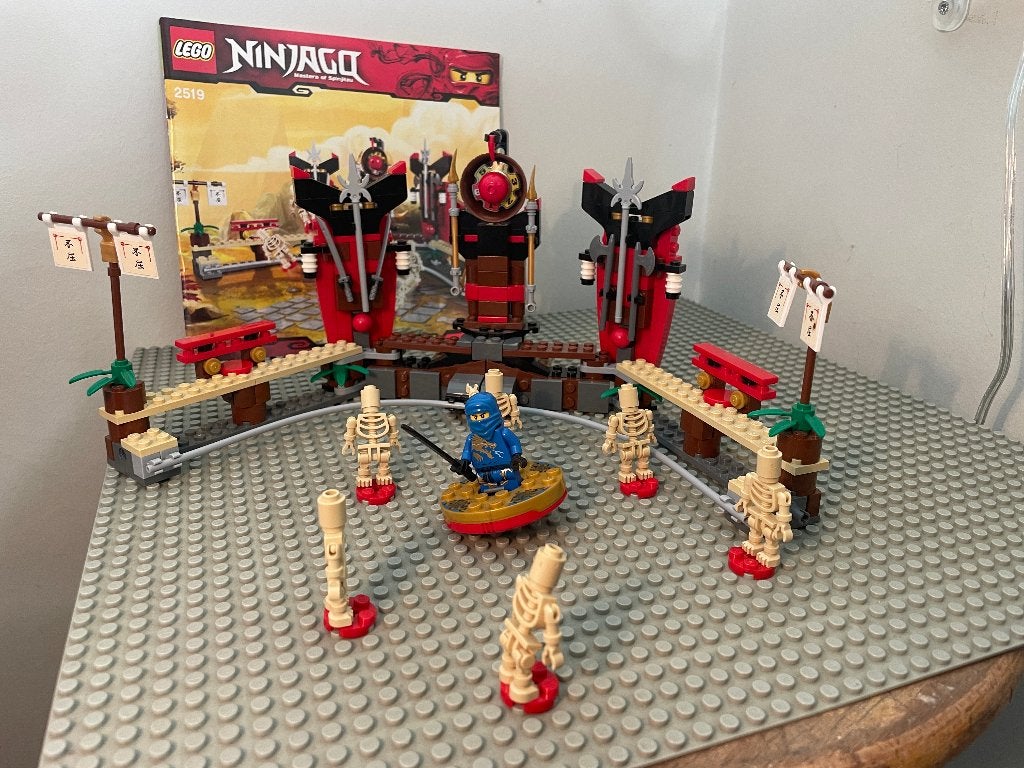 lego ninjago 2519 Skeleton Bowling, Lego, Ophalen of Verzenden, Zo goed als nieuw, Inclusief instructies