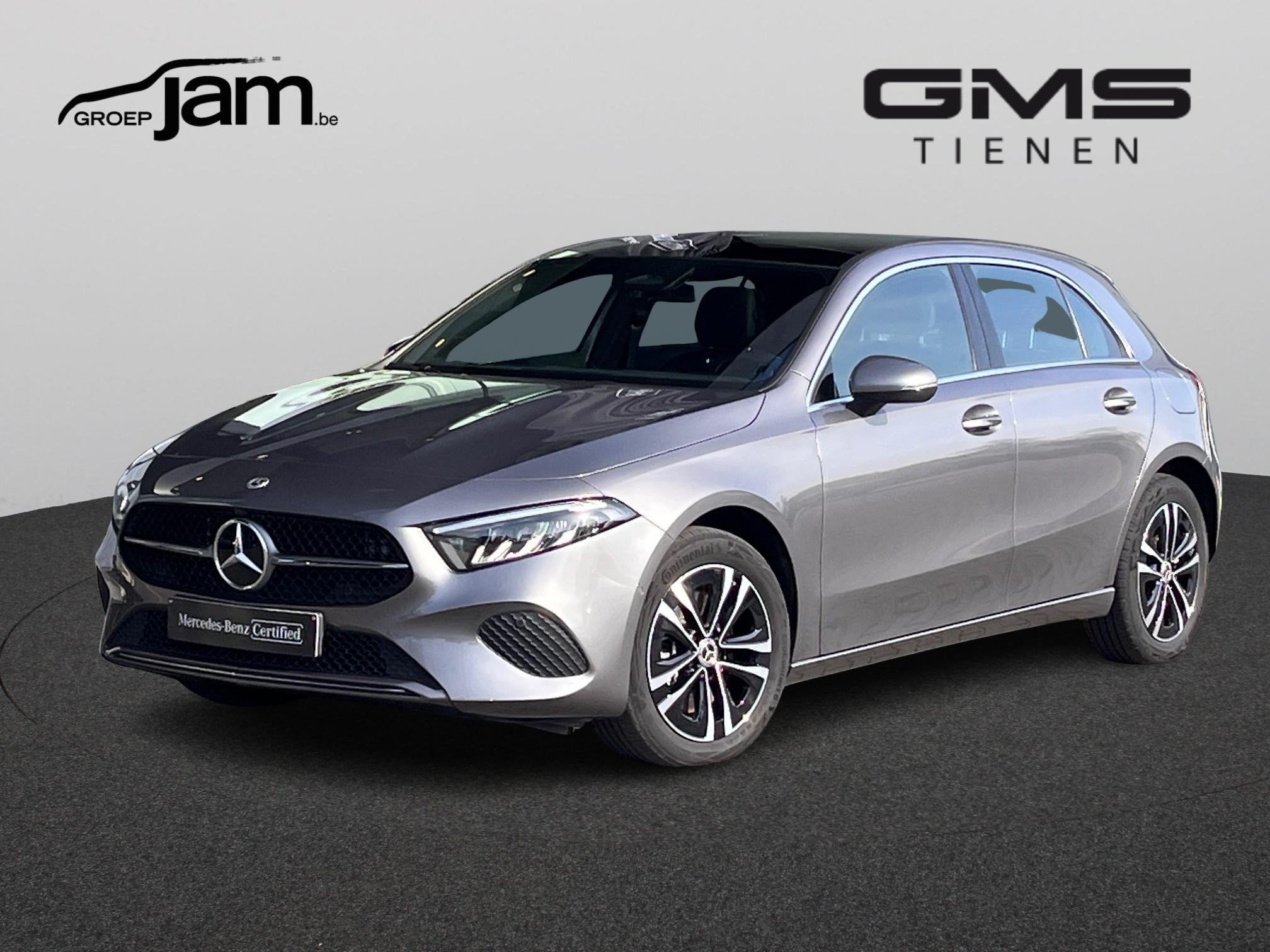 Mercedes-Benz A-klasse 250 e met panoramadak, Auto's, Stof, Gebruikt, Zwart, 16 kWh