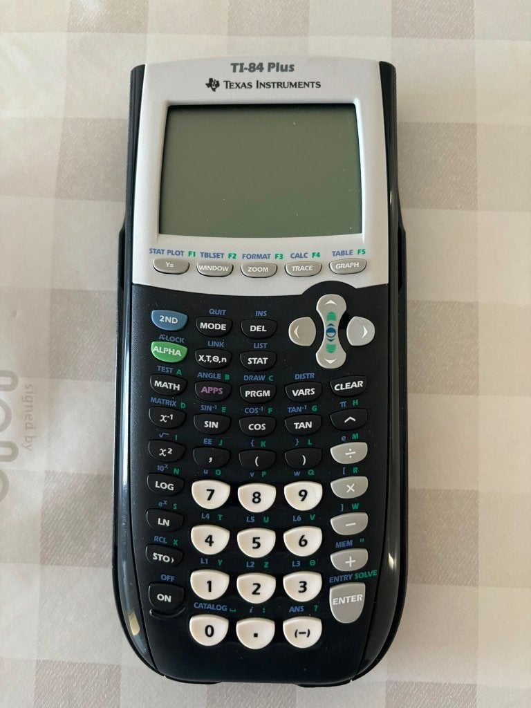 Grafische rekenmachine Texas Instruments TI-84 Plus te koop, Diversen, Rekenmachines, Ophalen of Verzenden, Grafische rekenmachine