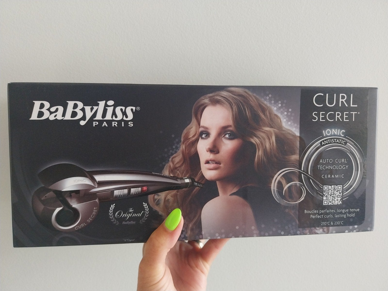 Krultang Babyliss Paris, Handtassen en Accessoires, Uiterlijk | Haarverzorging, Ophalen, Zo goed als nieuw, Krultang of Stijltang