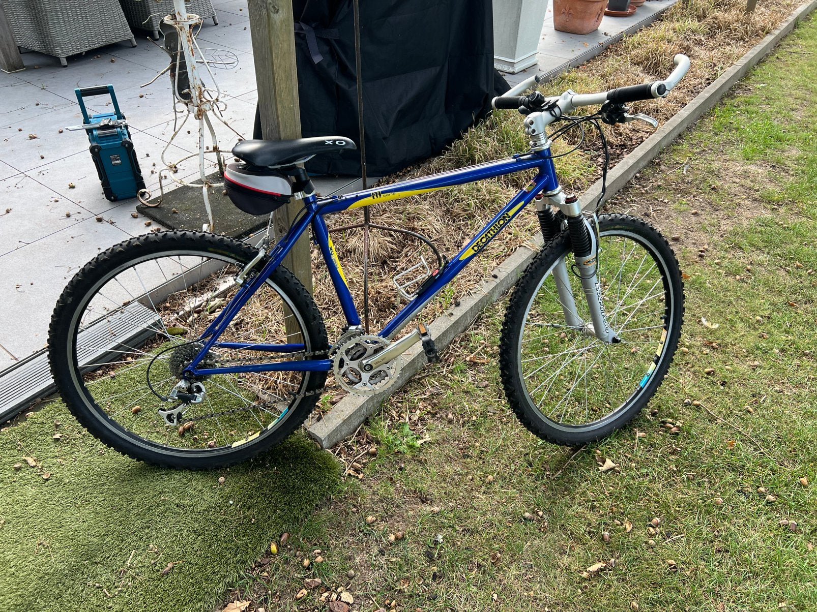 Kinder MTB volledig shimano XT met Manitou verende voorvork, Ophalen, Gebruikt, Velgrem