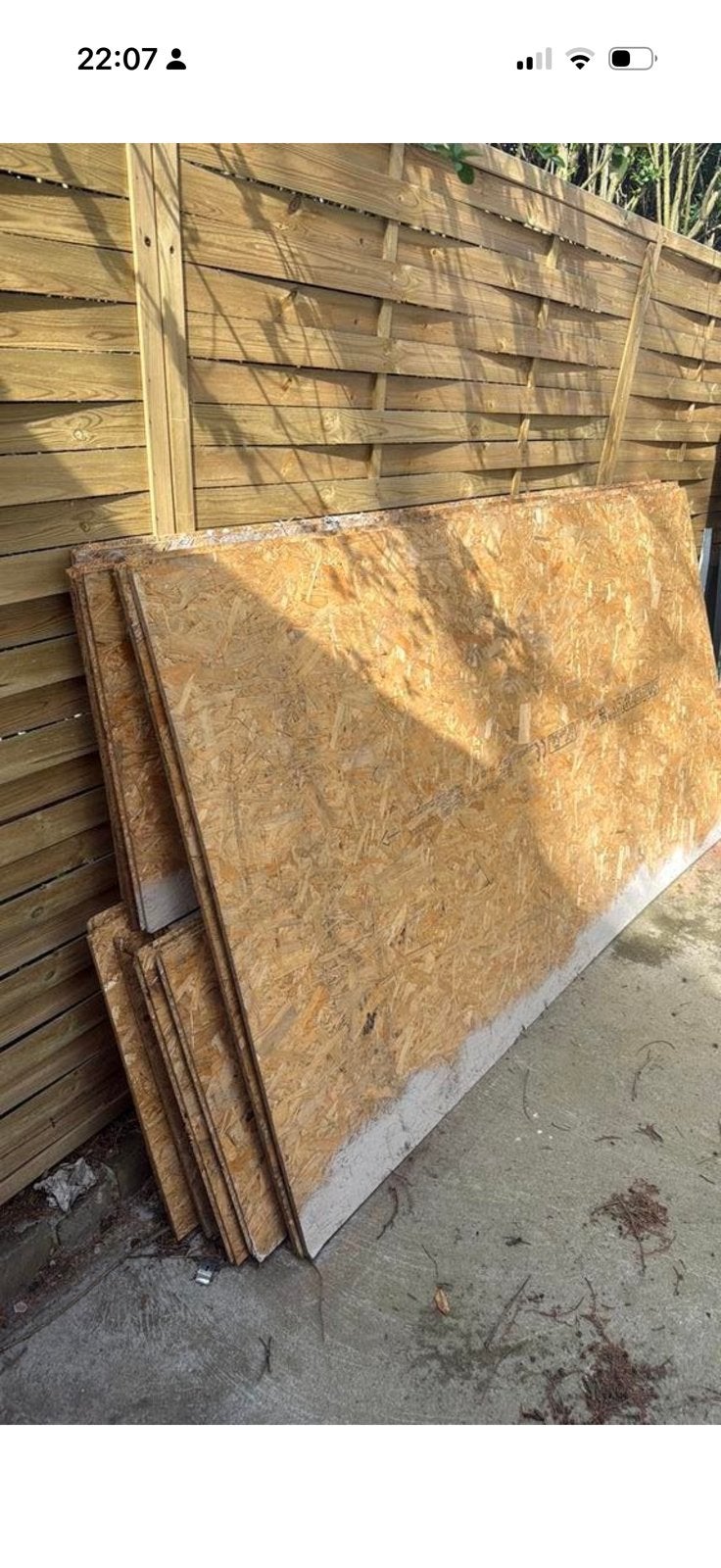 OSB platen te koop – alles samen €30, Ophalen, Zo goed als nieuw