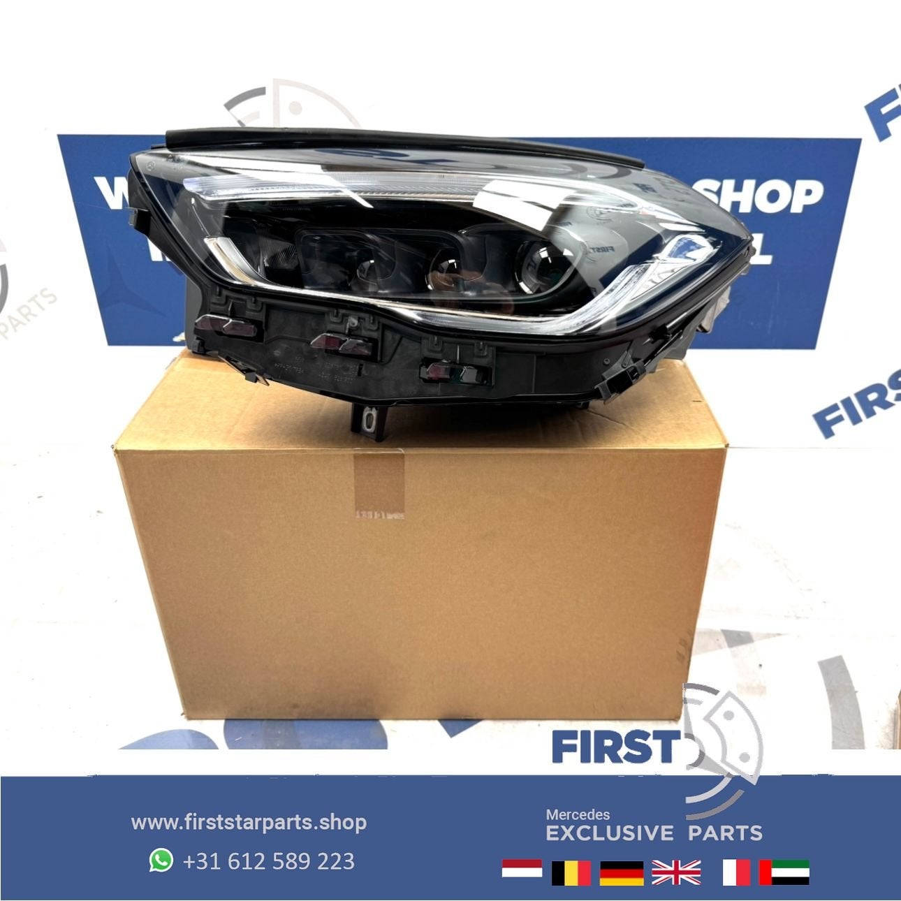 H247 GLA FACELIFT KOPLAMP LINKS A2479064705 Mercedes 2019-20