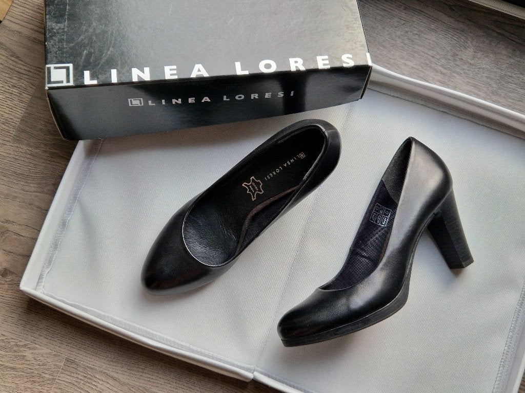 zwarte pumps schoenen maat 38 nieuw, Enlèvement ou Envoi, Escarpins, Comme neuf, Noir