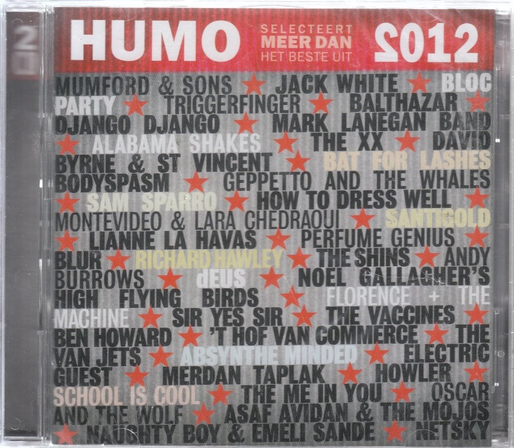 Humo selecteert meer dan het beste uit 2012, Cd's en Dvd's, Verzenden, Pop