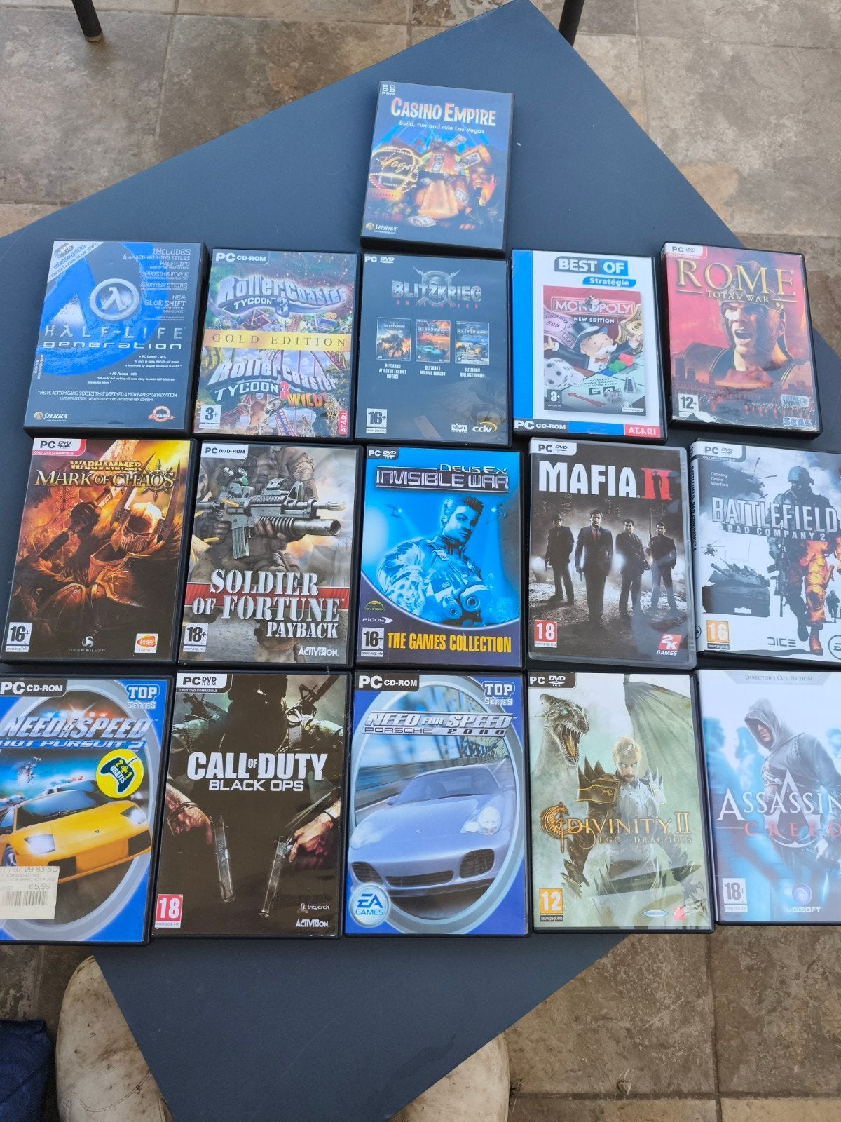 lot pc spellen, Enlèvement ou Envoi